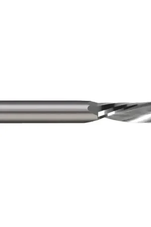 Weekend Sale MICRO 100 SFL-250-410 1/4" Size, 1-1/4" LOC, 1 Flute, Solid Carbide Router Mill