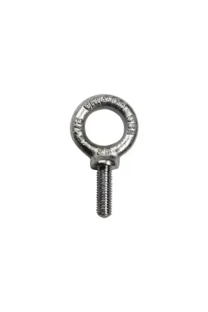 CHICAGO HARDWARE 26062 6 1/2"-13 Thread Size, 1-1/2" Thread Length, Zinc Plated Shoulder Eye Bolt Instant Buy