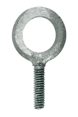 CHICAGO HARDWARE 26105 0 1/4"-20 Thread Size, 1" Thread Length, Hot Galvanized Plain Eye Bolt While Supplies Last