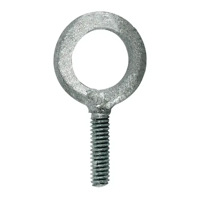 CHICAGO HARDWARE 26105 0 1/4"-20 Thread Size, 1" Thread Length, Hot Galvanized Plain Eye Bolt While Supplies Last