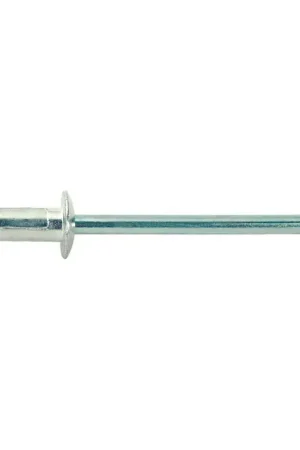 VALUERIVET AB43-45MGV .157" - .311" Grip Range, 30 Drill Size, Aluminum Rivet, Clear Zinc Plated Steel Mandrel Rivets Same Day Shipping