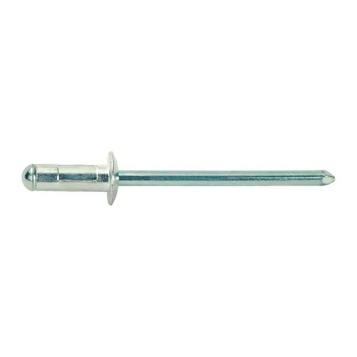 VALUERIVET AB68-612MGV .500" - .780" Grip Range, 11 Drill Size, Aluminum Rivet, Clear Zinc Plated Steel Mandrel Rivets Brand New