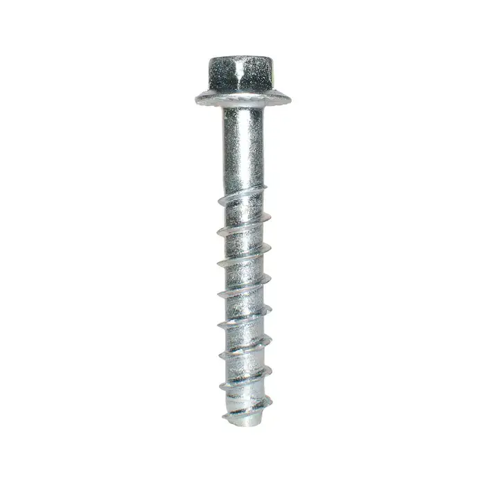Deal SIMPSON STRONG TIE THD50800H 1/2" Dia., 8" OAL, 20 Piece, Carbon Steel Screw Anchor Concrete Anchor