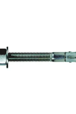 SIMPSON STRONG TIE WA37300 3/8" Dia., 3" OAL, 50 Piece, Carbon Steel Wedge Expansion Concrete Anchor While Supplies Last