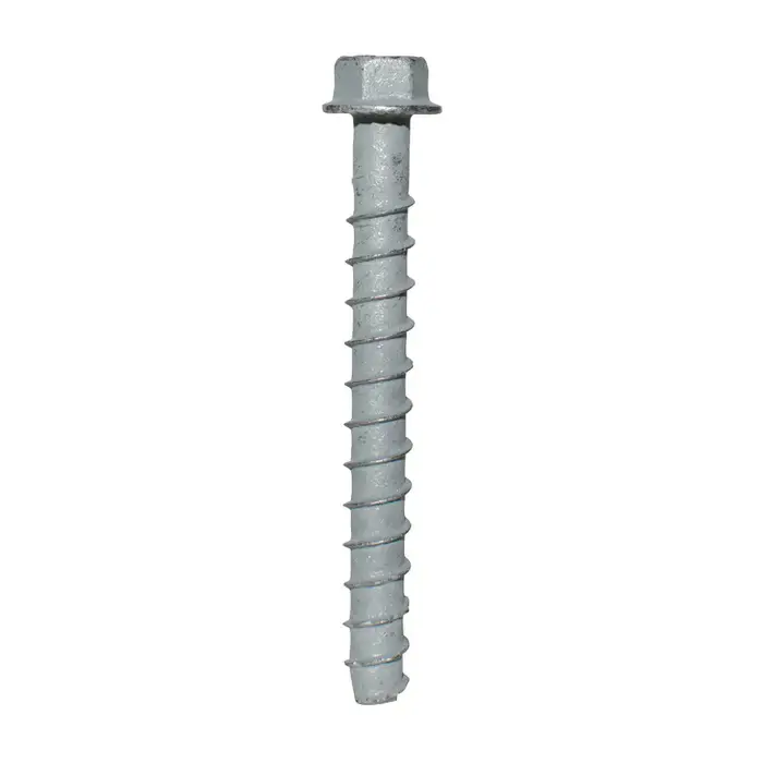 SIMPSON STRONG TIE THD50400HMG 1/2" Dia., 4" OAL, 20 Piece, Carbon Steel Screw Anchor Concrete Anchor Hassle-Free Returns