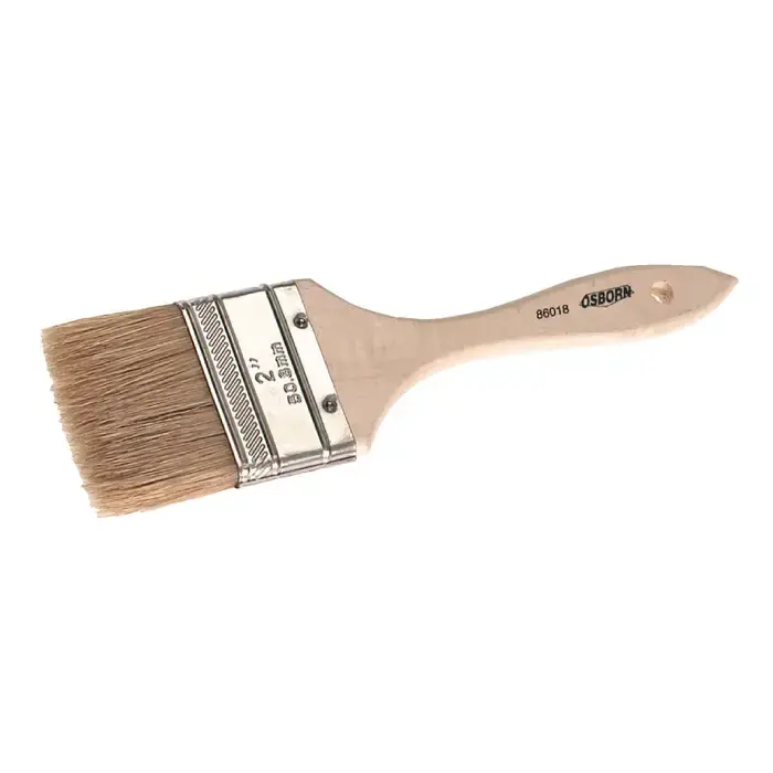 OSBORN 86015 1/2" Width, 1-1/2" Bristle Length, White Natural Bristle Material Paint Brush Discount