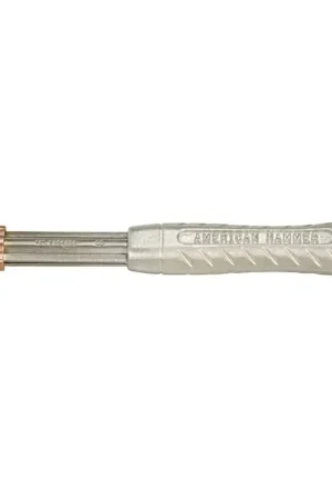 Popular AMERICAN HAMMER AM3CUAG 1-1/2" Face Diameter, 3 lbs. Head Weight, 12" Handle Length Copper Hammer