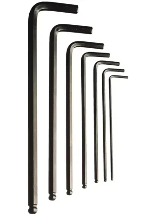 BONDHUS 12952 2mm Hex Size, 82mm Long Arm Length, ProGuard Finish Ball Key Best Choice