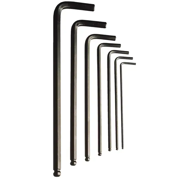 BONDHUS 12952 2mm Hex Size, 82mm Long Arm Length, ProGuard Finish Ball Key Best Choice