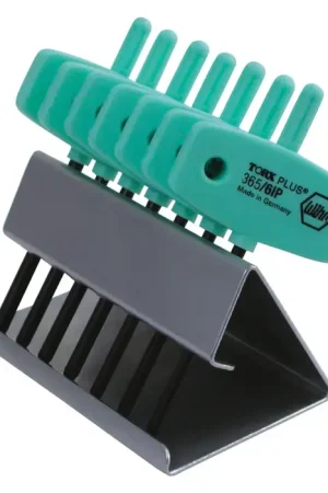 Limited Offer WIHA 36592 IP5-IP20 Size, Assorted Long Arm Length, Black Oxide Finish Torx Key