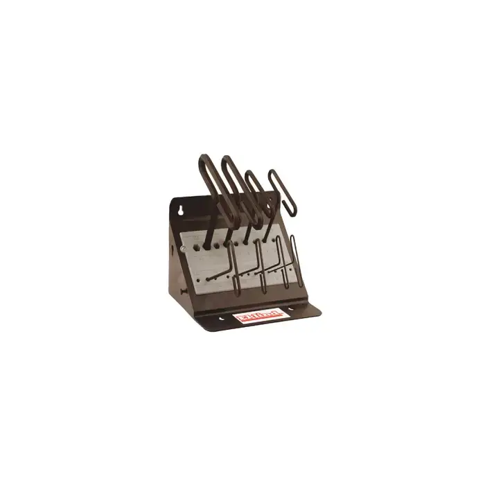 EKLIND 36198 2mm - 10mm Size, 9" Long Arm Length, Black Oxide Finish T Handle Hex Key Crafted