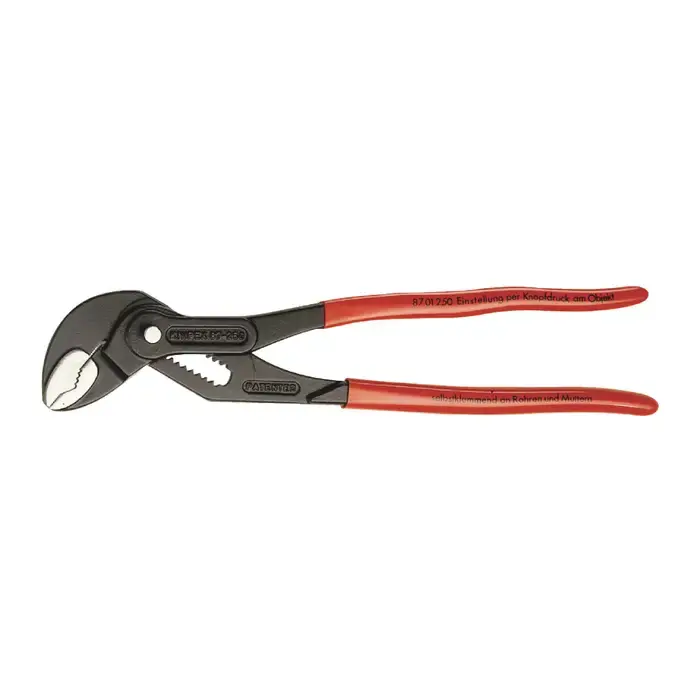 New Release KNIPEX 87 01 300 SBA 1/8" - 1-1/2" Capacity, 12" Overall Length, 14 Groove Positions Tongue & Groove Pliers