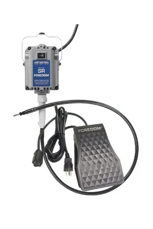 FOREDOM M.SR-FCT 1/6 HP Motor Hp, 0 - 5/32" Capacity, 500-15,000 RPM No-Load Speed Flexible Shaft Machine Grinder Reduced Price