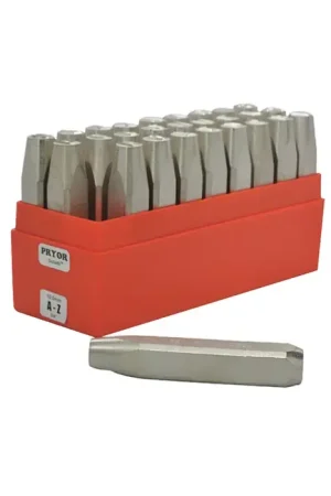 Markdown PRYOR PHD10050 Number Set Type, 3/16" Character Size, 0-9 Characters Letters & Figures