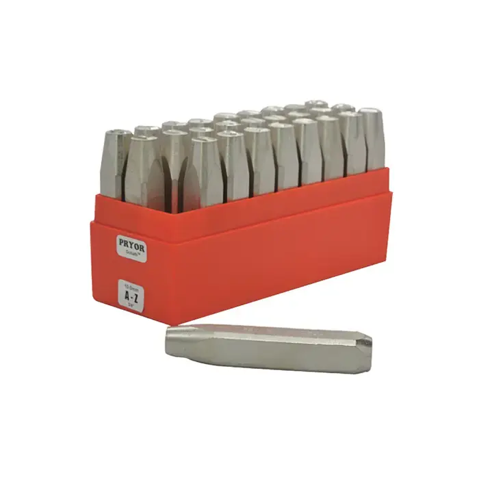 Markdown PRYOR PHD10050 Number Set Type, 3/16" Character Size, 0-9 Characters Letters & Figures