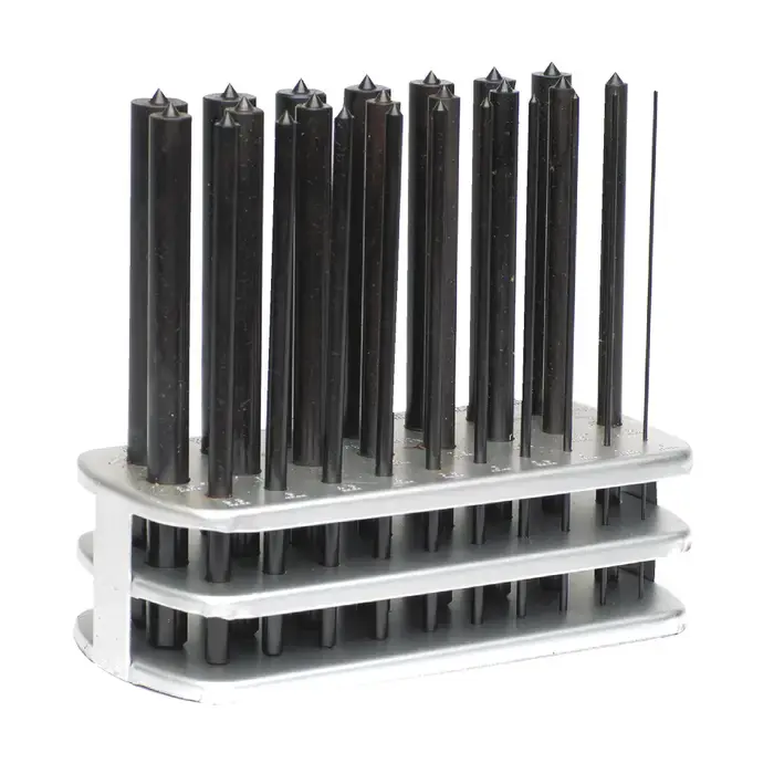 Certified SPELLMACO Set 25 Punch Set Type, Transfer Style, 25 No. of Pieces in Set Punch & Chisel Set
