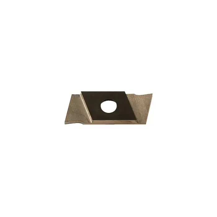 Genuine NIKCOLE - GIE-7-GP-1.0LN C2, Indexable Carbide On-Edge Grooving Insert, 0.039" Cutting Width, Left Hand