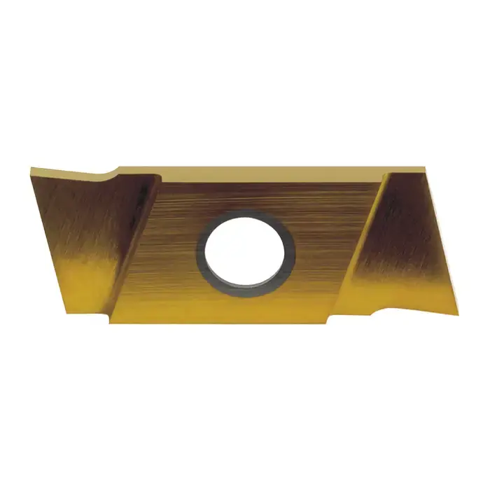 NIKCOLE - GIE-7-GP-2.0LL C6-PV, Indexable Carbide On-Edge Grooving Insert, 0.079" Cutting Width, Left Hand Discount