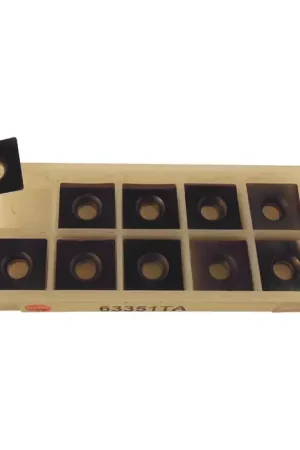 Hot Picks MIL-TEC 63351TA - Z-PS90-032-5-1-TA, Square, Indexable Carbide Milling Insert