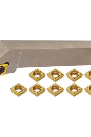 AKUMA 11.06.00996 - 5/8" CCMT2(1.5)_ Turning Set with Inserts (Single), Right Hand Today Only