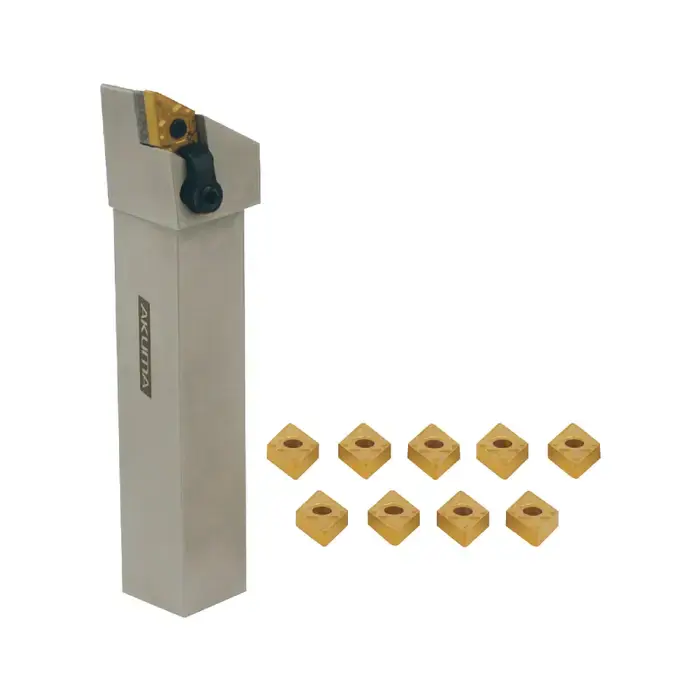AKUMA 11.06.00984 - 1.0" CNMG43_ Turning Set with Inserts (Single), Right Hand Best Choice