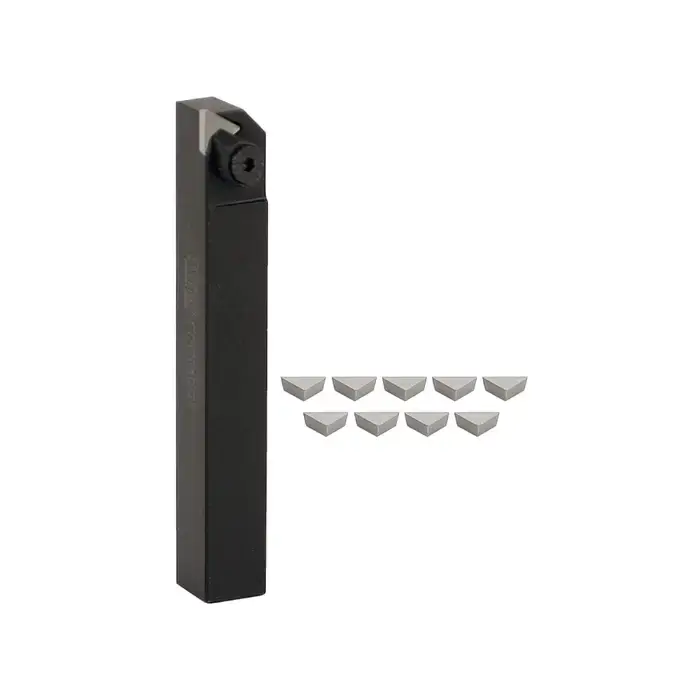 TERRA CARBIDE 11-0519-06 - 3/8" TPG22_ Turning Set with Inserts (Single), Right Hand Reduced Price