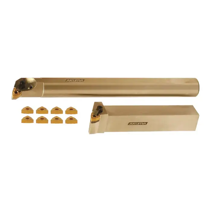 AKUMA 18.01.01023 - 1.0" Turning / Boring Set With Inserts, Right Hand Buy Direct