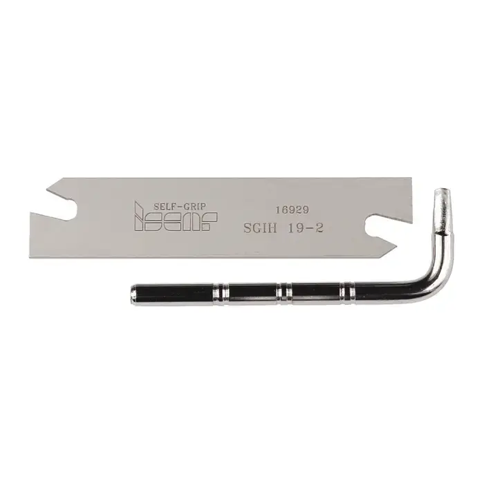 Seasonal Sale ISCAR 2300625 - SGIH 32-5 Cut-Off / Parting Blade, GTN-5 Inserts, 1.26" (32mm) Blade Height, NEUTRAL, STANDARD