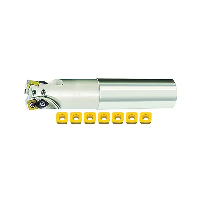 ZCC-CT KIT2-XMR01-05-01 - 1.250" - High Feed Indexable End Mill Set with Inserts, Right Hand Price Cut