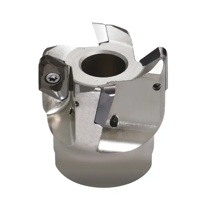 KORLOY 1-06-013802 - PAXCA5500HR-A, 5.000" 90 Degree Square Shouldering Indexable Face Mill for XEKT19M5__FR Inserts, Right Hand Cheap