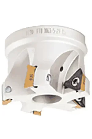 ISCAR 3106566 - HM390 FTD D4.00-8-1.5-15, 4.000" 90 Degree Square Shouldering Indexable Face Mill for TDKT1505 Inserts, Right Hand Fan Favorite