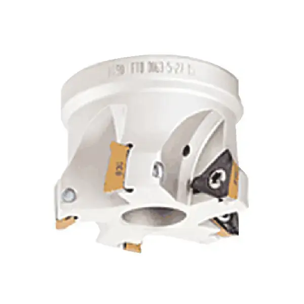 ISCAR 3106566 - HM390 FTD D4.00-8-1.5-15, 4.000" 90 Degree Square Shouldering Indexable Face Mill for TDKT1505 Inserts, Right Hand Fan Favorite