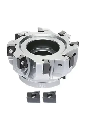 ZCC-CT KIT1-EMP13-09-02 - 2.000" - 90 Degree Square Shouldering Indexable Face Mill Set with Inserts, Right Hand Exclusive Offer