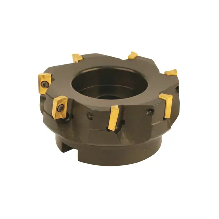 AKUMA 09.06.00784 - 5.000" - 90 Degree Square Shouldering Indexable Face Mill Set with Inserts, Right Hand Holiday Sale