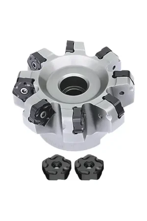 Affordable ZCC-CT - 2.500" - 67 Degree Indexable Face Mill Set with Inserts, Right Hand