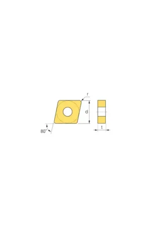 Affordable WALTER 6412018 - CNMA432-RK5 WKK10S, 80° Diamond, Indexable Carbide Turning / Boring Insert