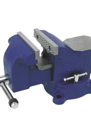 IRWIN 226305ZR 5" Jaw Width Swivel Base Bench & Pipe Combination Vise Trusted Brand