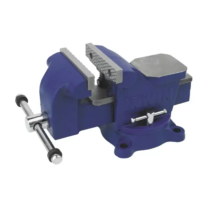 IRWIN 226305ZR 5" Jaw Width Swivel Base Bench & Pipe Combination Vise Trusted Brand