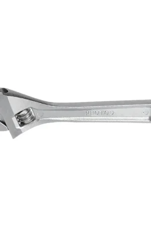 Affordable PROTO J706 Satin Chrome Finish Adjustable Wrench Type, 6" Size, 15/16" Maximum Opening Adjustable Wrench