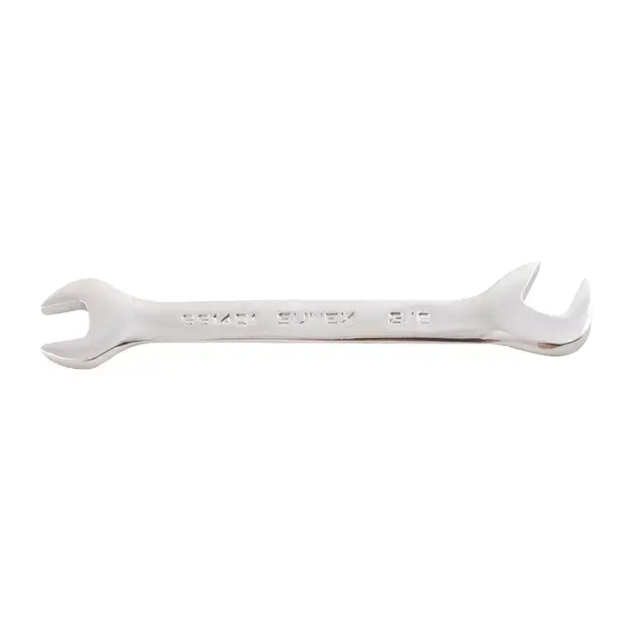 SUNEX 991401 3/8" Size, 4-3/4" Overall Length, Chrome Finish Coating Open End Wrench Final Sale