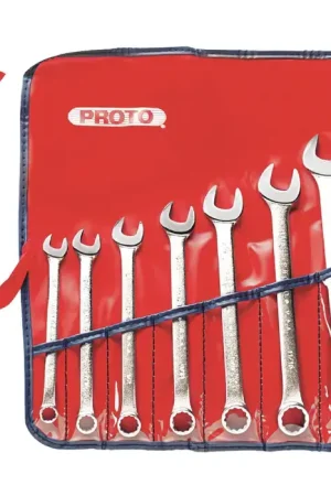 Order Now PROTO J1200HASD 7 pc. Wrench Set Type, 3/8" - 3/4" Size, 12 No. of Points Combination Wrench