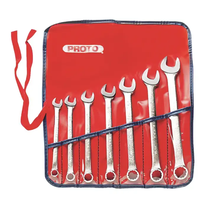 Order Now PROTO J1200HASD 7 pc. Wrench Set Type, 3/8" - 3/4" Size, 12 No. of Points Combination Wrench