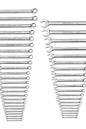 Luxury GEARWRENCH 81919 44 pc. Wrench Set Type, 1/4" - 1-1/2" Size, 12 No. of Points Combination Wrench