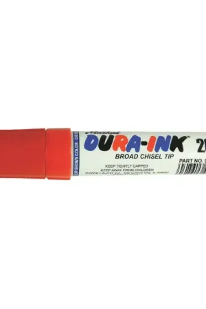Save Now MARKAL 96916 200 Broad Chisel Tip Felt Tip Tip Type, Red Color Felt Tip Industrial Marker