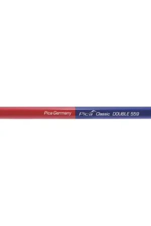 Limited Offer PICA 559-10 Solid Lead Tip Type, Red/Blue Color Double Sided Pencil