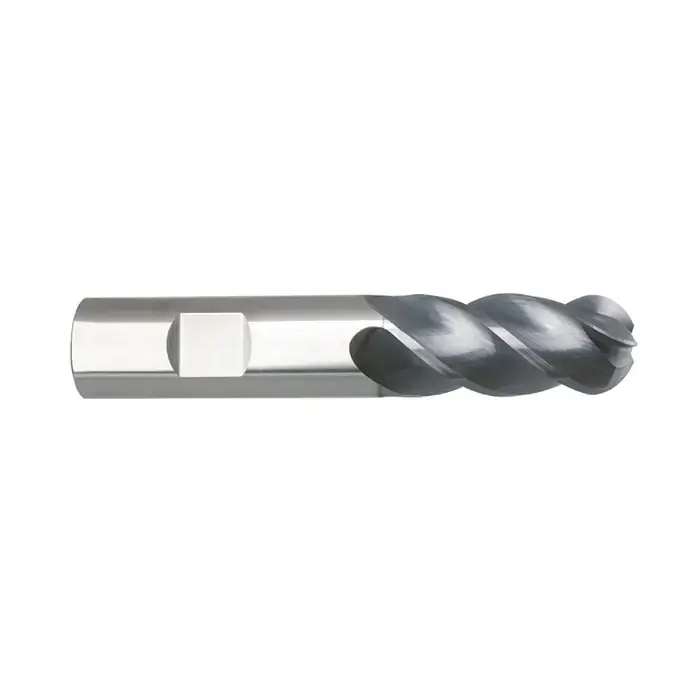 NIAGARA N09442 5/8" Size, 1-1/4" LOC, 4 Flute, Solid Carbide Ball End Mill Bargain
