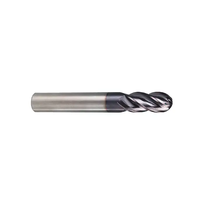 Deal M.A. FORD 17905900A 1.50mm Size, 3.00mm LOC, 4 Flute, Solid Carbide Ball End Mill