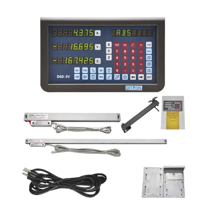 Certified DITRON D60-3V 12X30 2-Axis Digital Readout Package