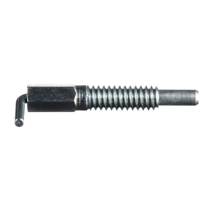 VLIER FRNM10P M10x1.5 Thread Size, 30mm Thread Length, 6mm Plunger Dia., L-Handle Steel Hand Retractable Spring Plunger Fresh Stock