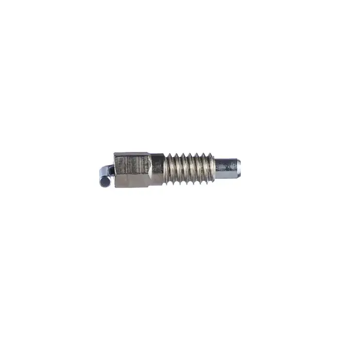 VLIER FRSNM16 M16x2.0 Thread Size, 27.4mm Thread Length, 9.7mm Plunger Dia., Stubby L-Handle Steel Hand Retractable Spring Plunger Today Only